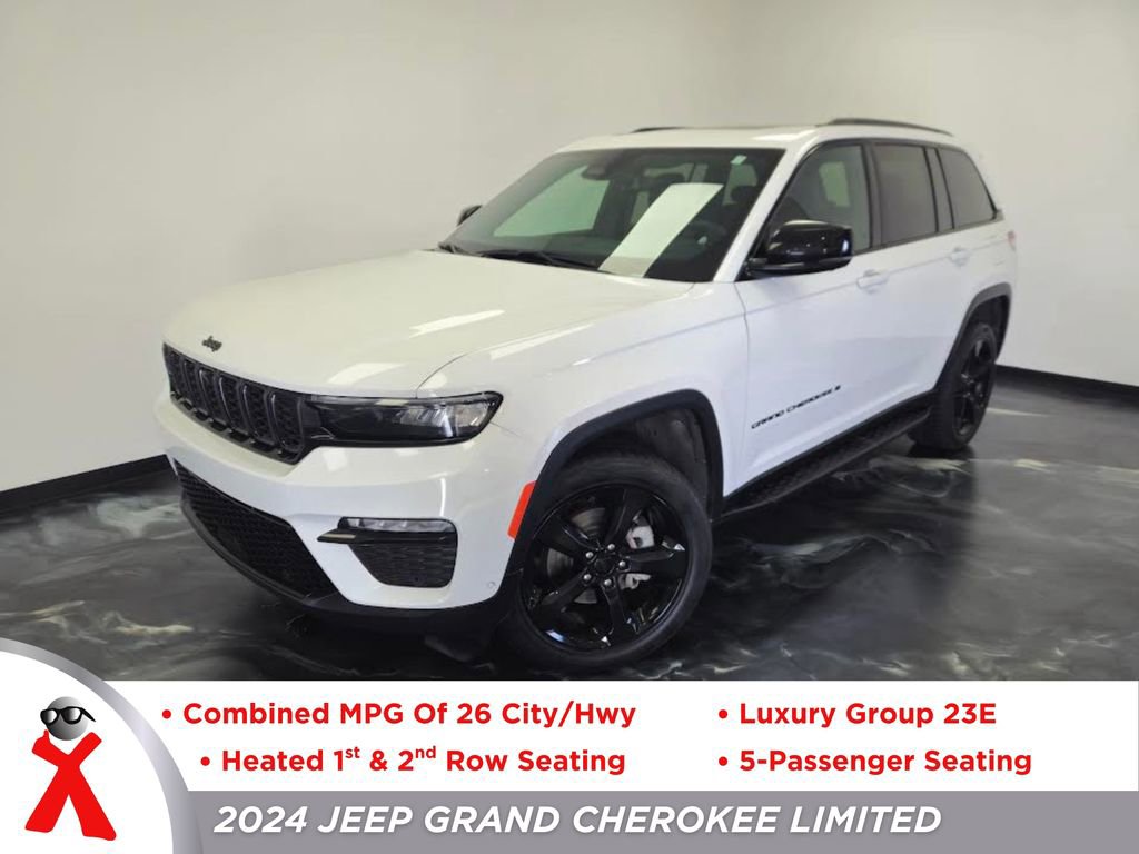 Used 2024 Jeep Grand Cherokee Limited w/ Luxury Tech Group II