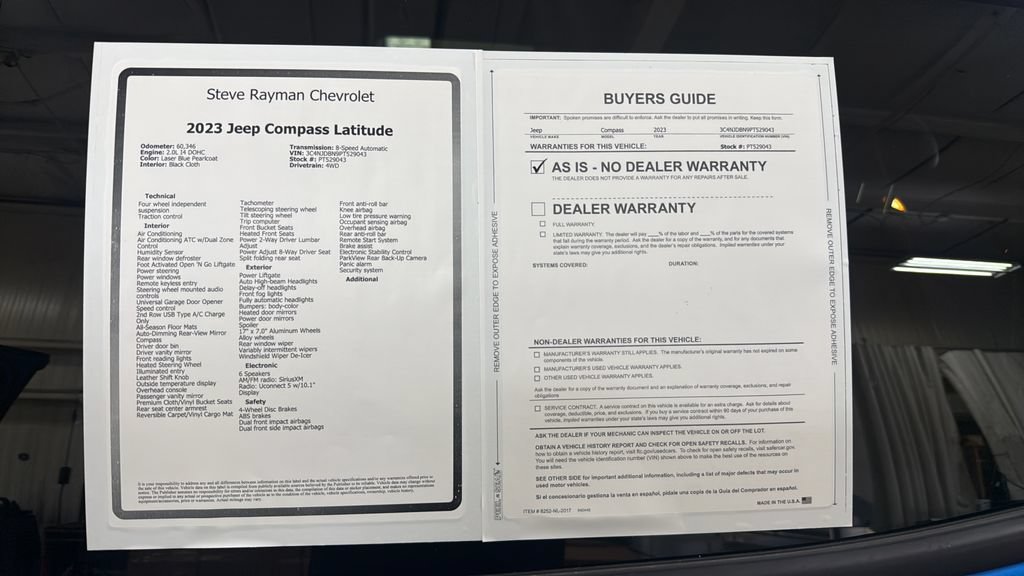 Used 2023 Jeep Compass Latitude w/ Convenience Group AWD/4WD image 27