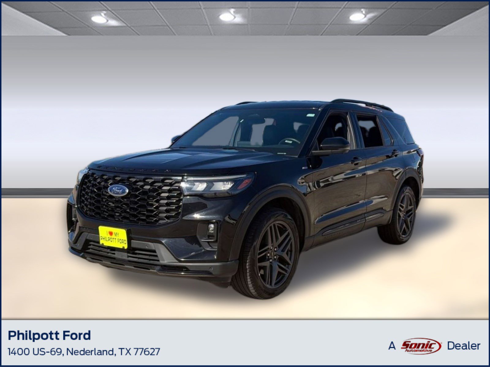 Certified 2025 Ford Explorer ST-Line w/ ST-Line Street Pack image 1