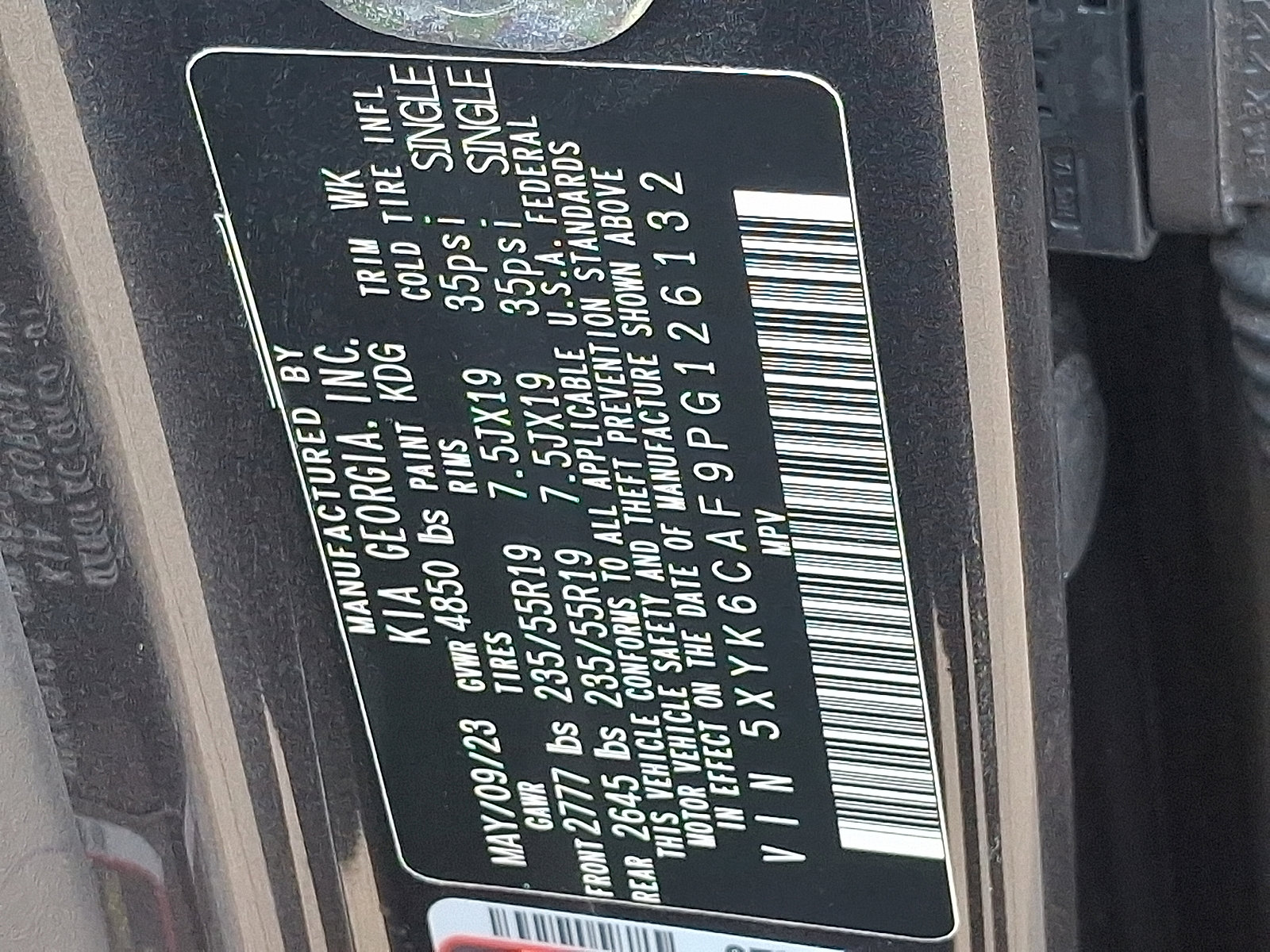 Certified 2023 Kia Sportage X-Line w/ X-Line Premium Package image 27