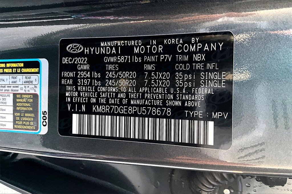 Used 2023 Hyundai Palisade Calligraphy w/ Cargo Package image 35