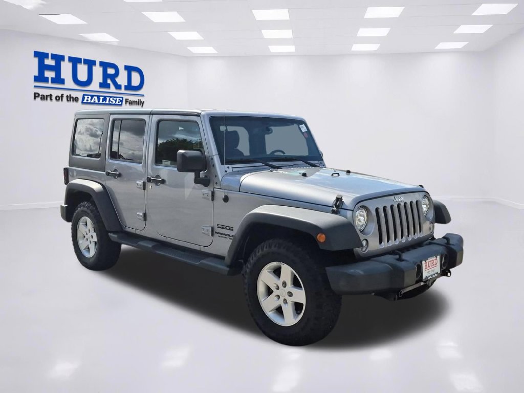 Used 2017 Jeep Wrangler Unlimited Sport w/ Quick Order Package 24S