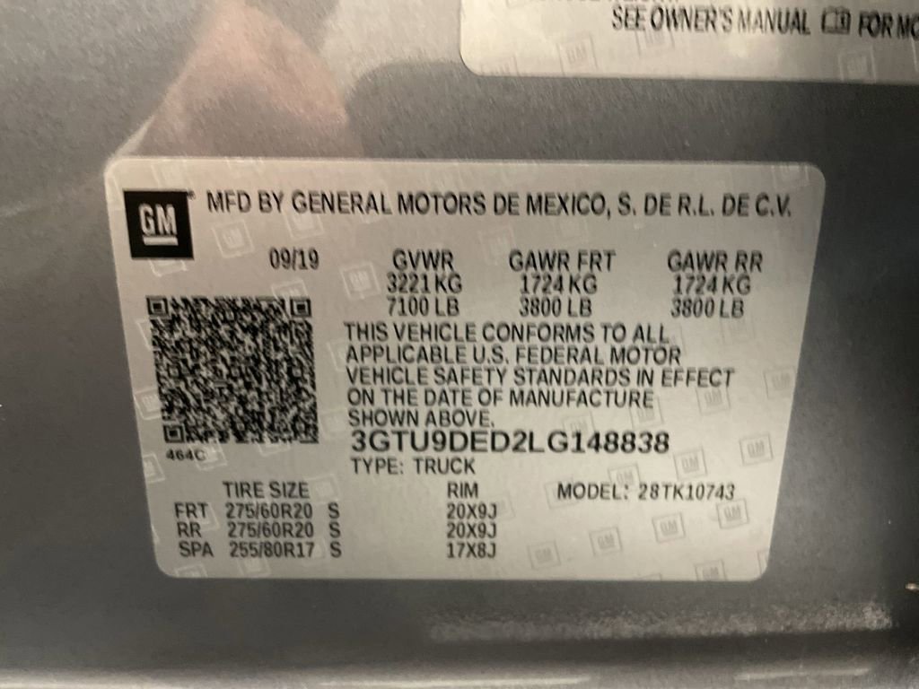 Used 2020 GMC Sierra 1500 SLT w/ SLT Premium Plus Package image 29