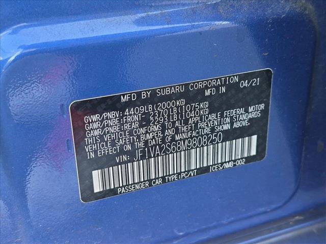 Used 2021 Subaru WRX STI w/ Popular Package #1 AWD/4WD image 15