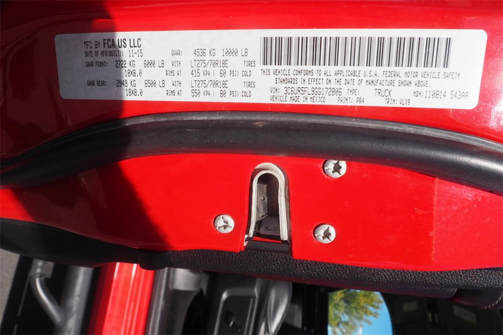 Used 2016 RAM 2500 Laramie image 24