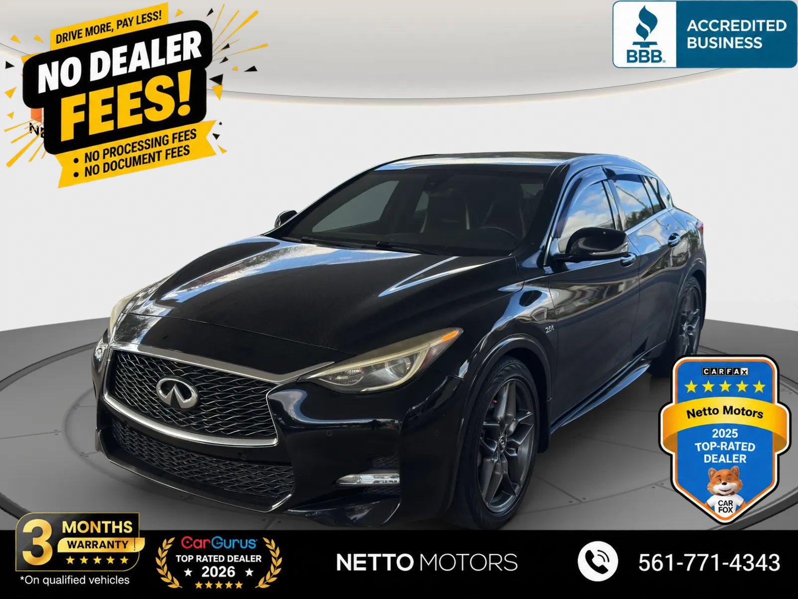 Used 2017 INFINITI QX30 Sport w/ Sport Leather Package