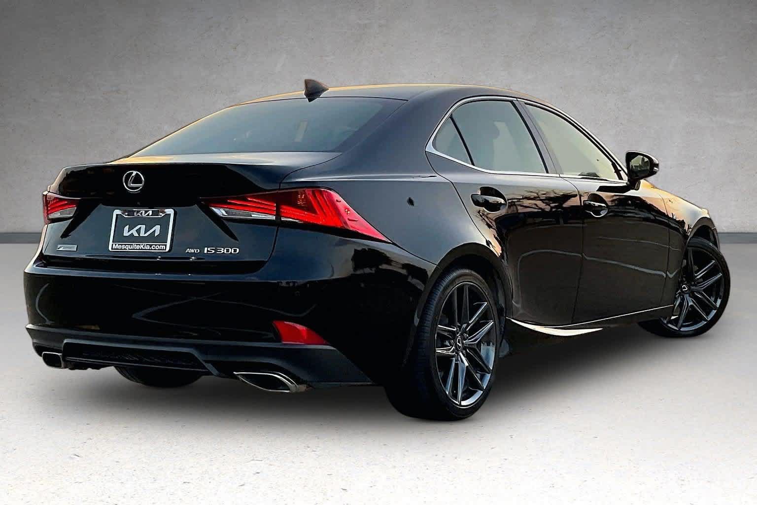 Used 2020 Lexus IS 300 F Sport w/ Blackline Edition AWD/4WD image 20