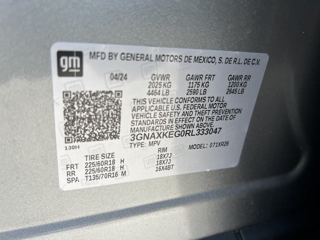 Used 2024 Chevrolet Equinox LT FWD image 33