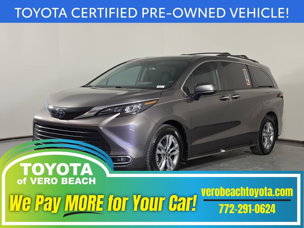 Certified 2024 Toyota Sienna XLE w/ XLE Plus Package FWD image 1