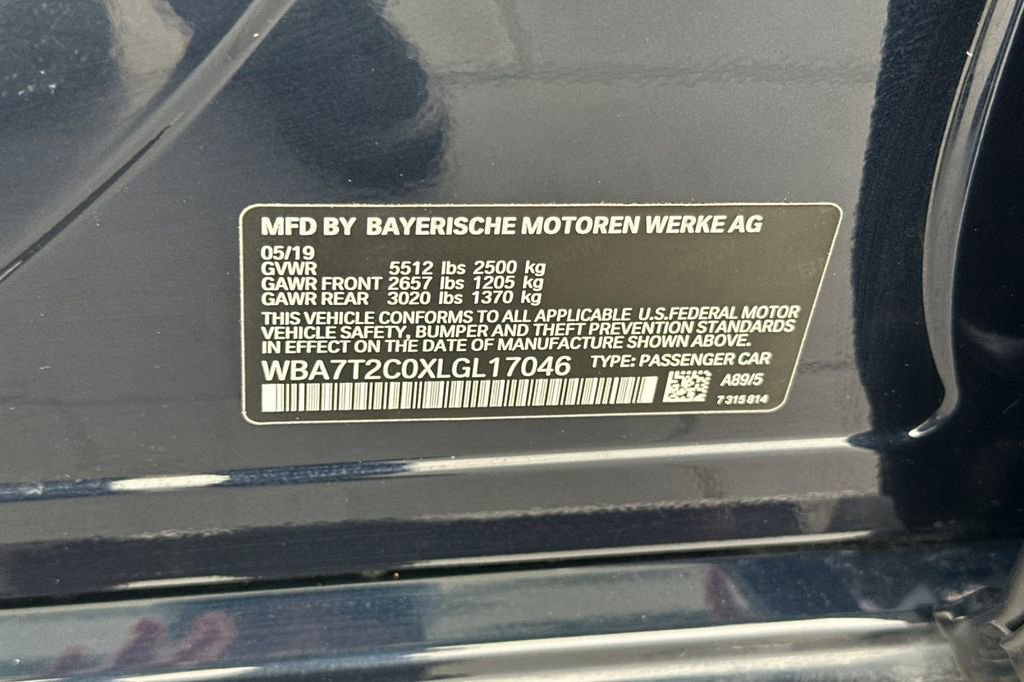 Used 2020 BMW 740i w/ Premium Package image 35