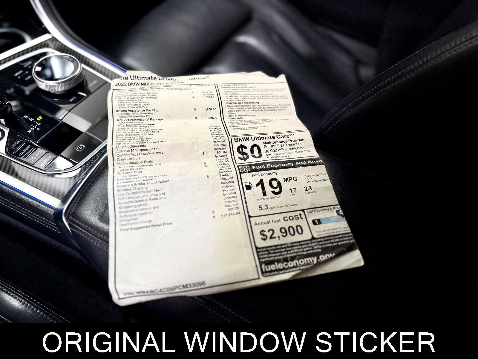 Used 2023 BMW M850i xDrive Coupe image 23