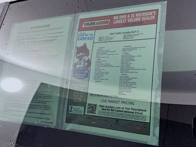 Used 2017 GMC Acadia SLT image 13