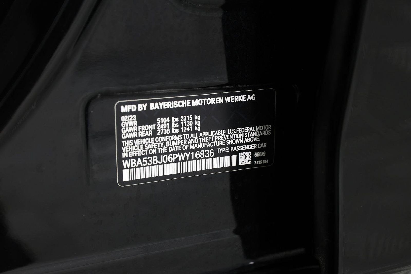 Used 2023 BMW 540i w/ Premium Package RWD image 16