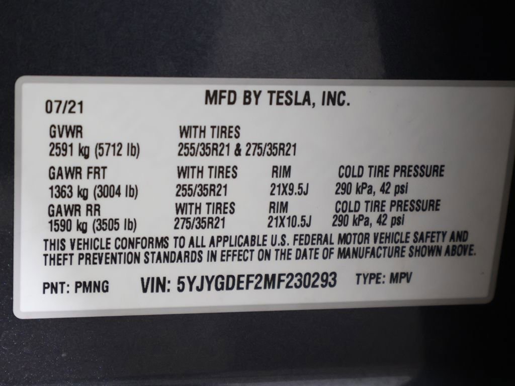Used 2021 Tesla Model Y Performance AWD/4WD image 55