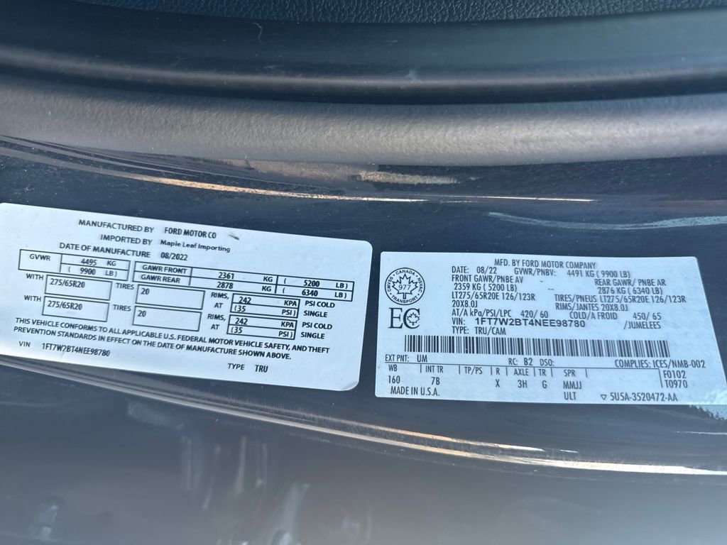 Used 2022 Ford F250 Platinum image 32