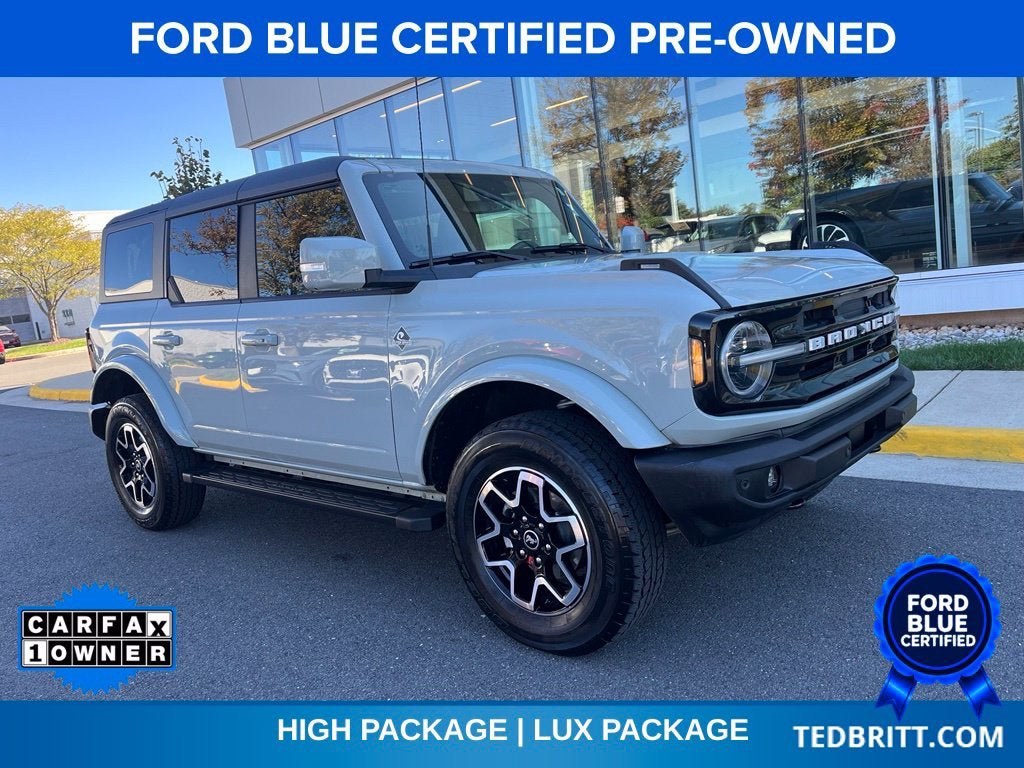 Certified 2023 Ford Bronco Outer Banks AWD/4WD image 1