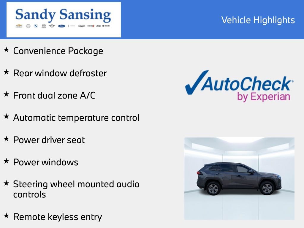 Used 2025 Toyota RAV4 XLE w/ Convenience Package FWD image 7