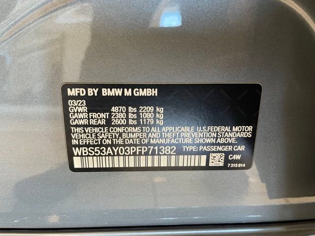 Used 2023 BMW M3 w/ Executive Package RWD image 39