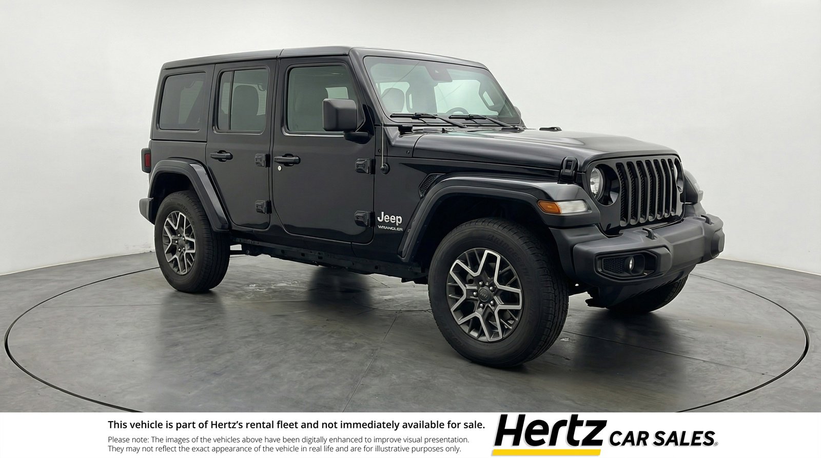 Used 2025 Jeep Wrangler Sahara image 1