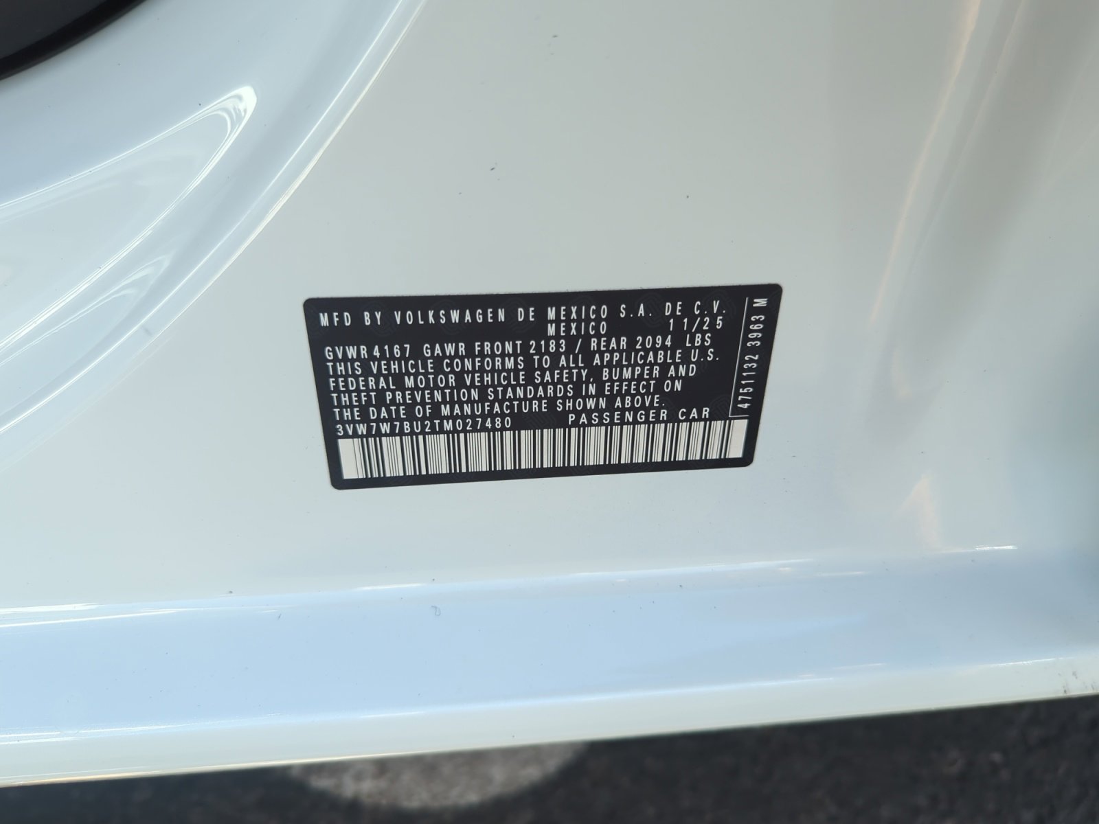 New 2026 Volkswagen Jetta SE image 24