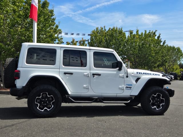Used 2021 Jeep Wrangler Unlimited Rubicon 4xe w/ Steel Bumper Group AWD/4WD image 3