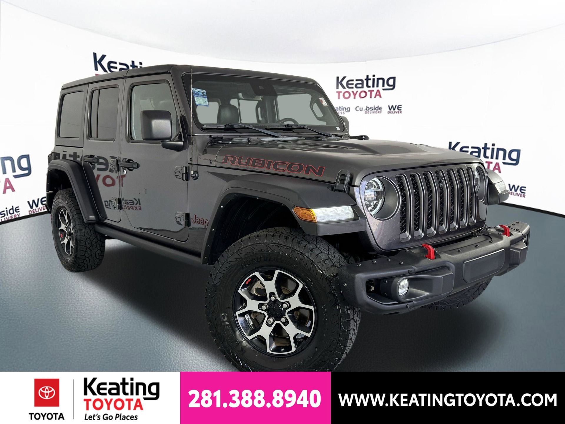 Used 2022 Jeep Wrangler Unlimited Rubicon w/ Steel Bumper Group AWD/4WD image 2