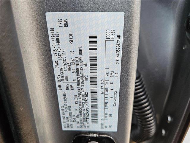 New 2025 Ford F150 STX w/ Equipment Group 200A image 18