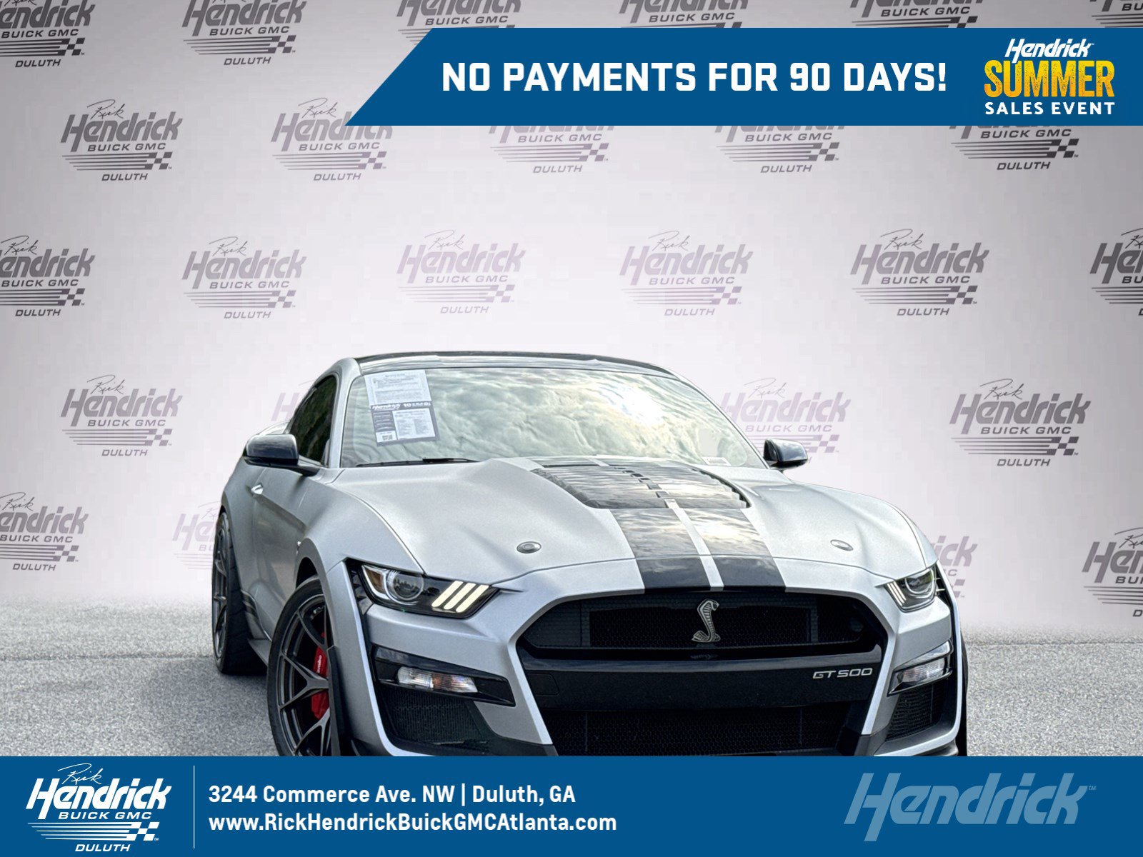 Used 2020 Ford Mustang Shelby GT500 w/ Technology Package RWD image 1