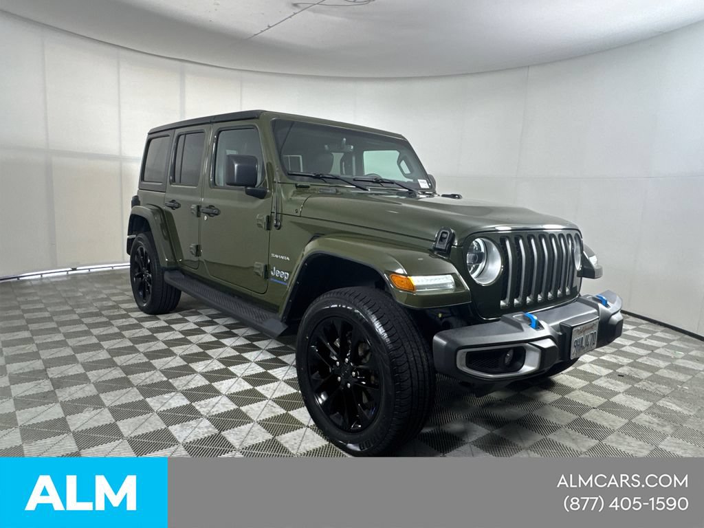 Used 2023 Jeep Wrangler Unlimited Sahara AWD/4WD image 3
