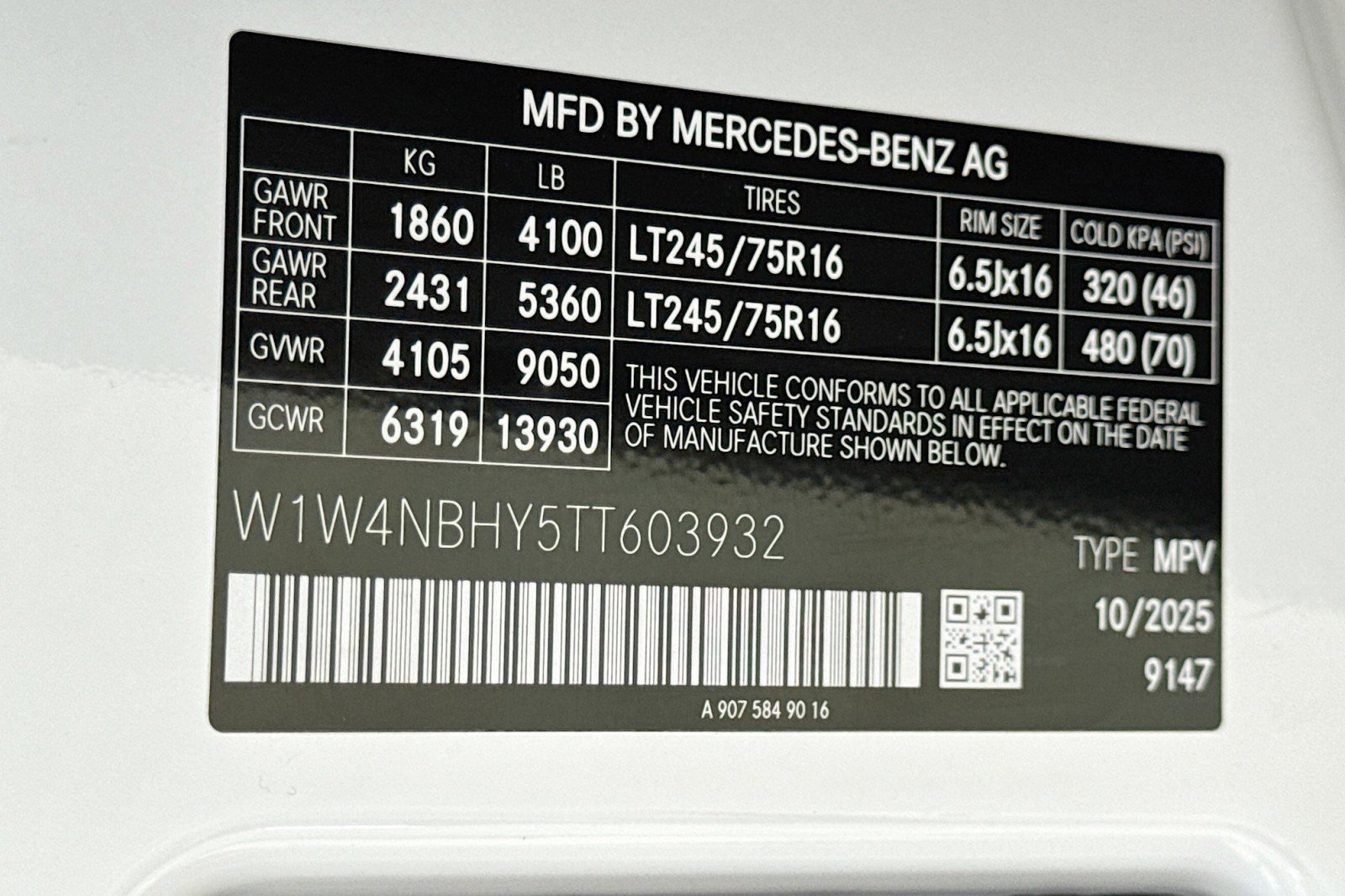 New 2026 Mercedes-Benz Sprinter 2500 image 27