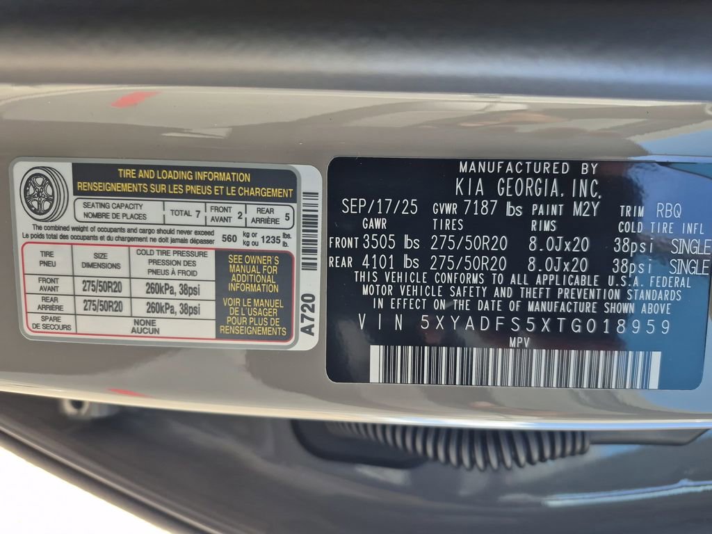 New 2026 Kia EV9 Land w/ Nightfall Edition Package image 29