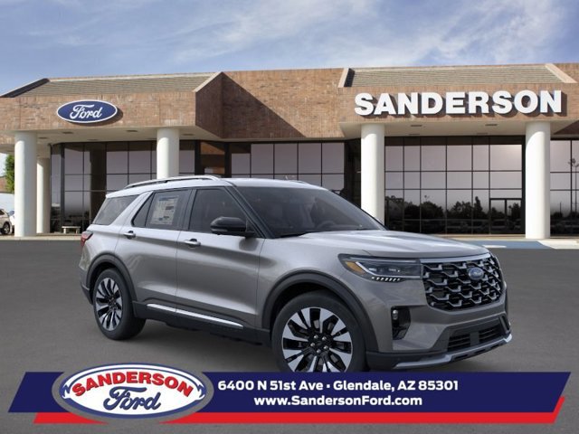 New 2026 Ford Explorer Platinum w/ LUX Leather Package