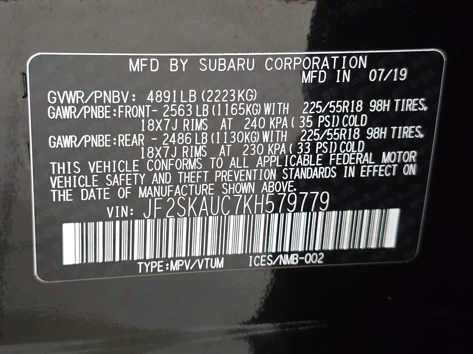 Used 2019 Subaru Forester Limited AWD/4WD image 33