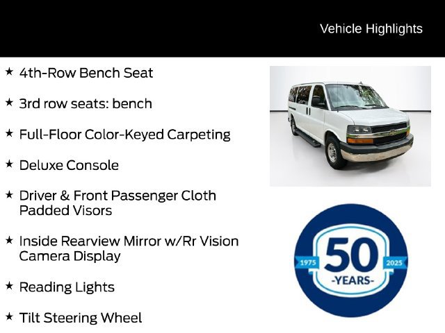 Used 2016 Chevrolet Express 3500 LT w/ LT Preferred Equipment Group RWD image 16