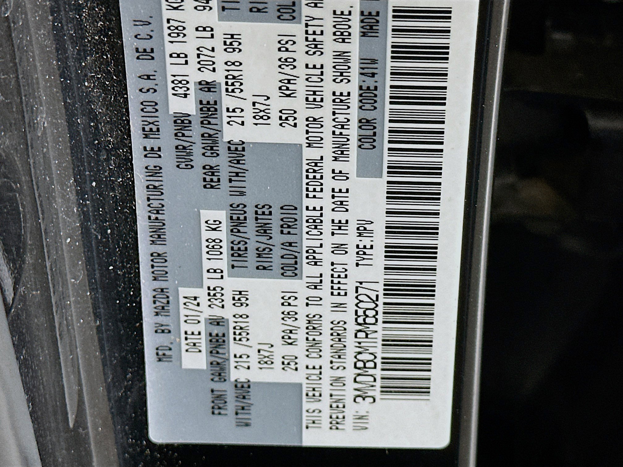 Used 2024 MAZDA CX-30 AWD 2.5 S w/ Preferred Package image 12