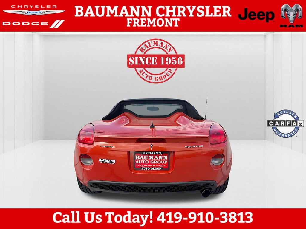 Used 2008 Pontiac Solstice Convertible w/ Premium Package image 9