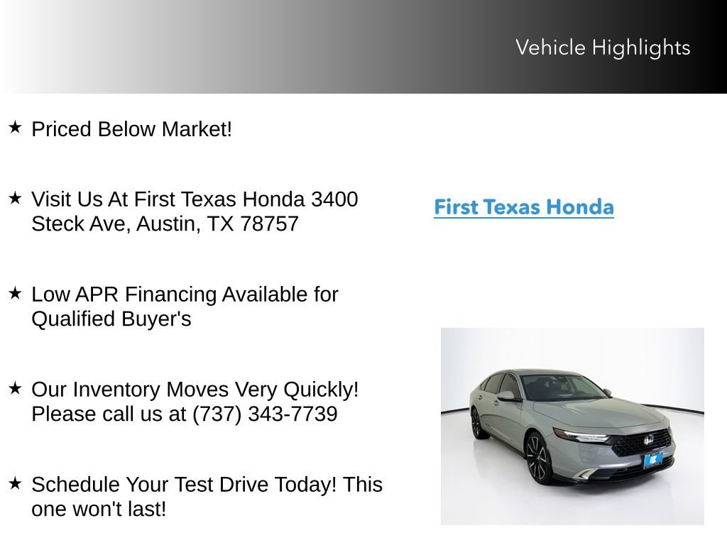 Used 2025 Honda Accord Touring image 10