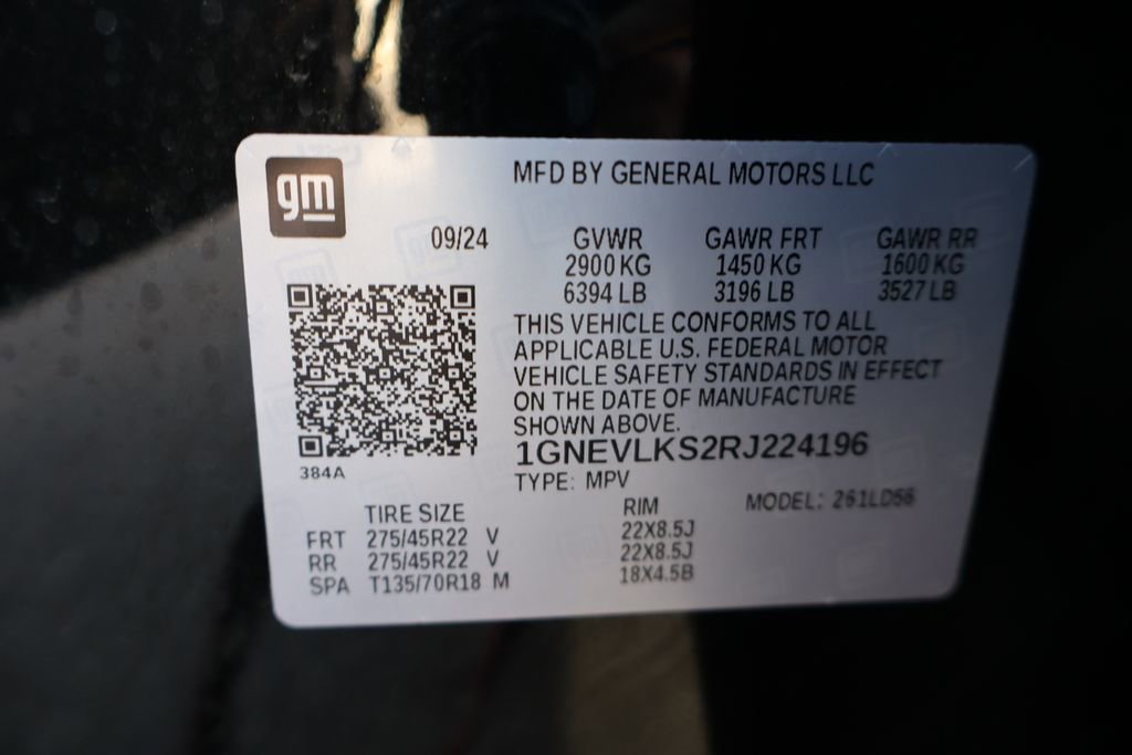 Used 2024 Chevrolet Traverse RS w/ LPO, Floor Liner Package image 61