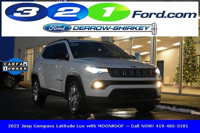 Used 2022 Jeep Compass Latitude w/ Sun and Sound Group image 1