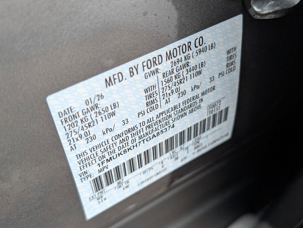 New 2026 Ford Explorer ST-Line w/ ST-Line Street Pack image 53