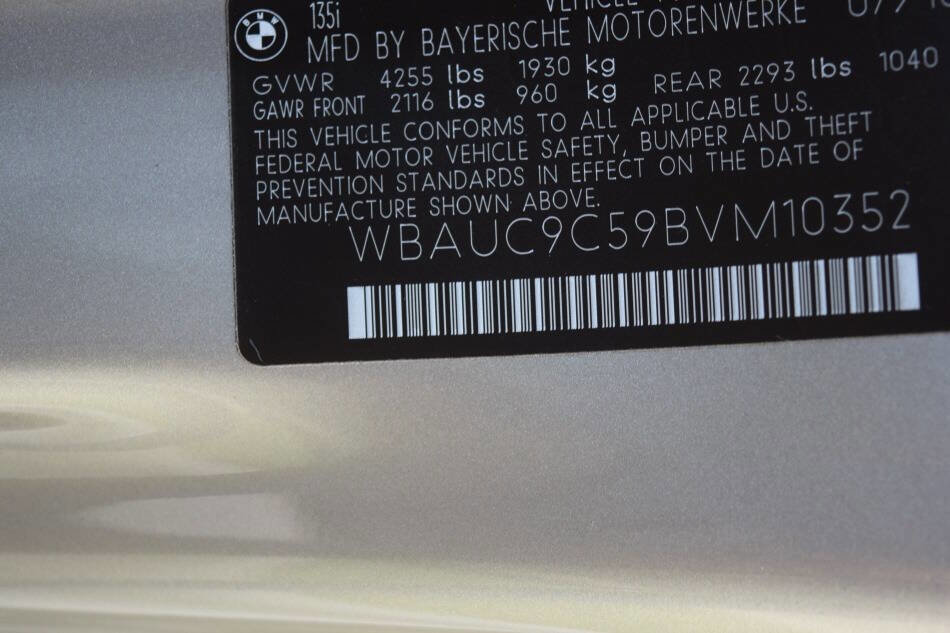 Used 2011 BMW 135i Coupe RWD image 79