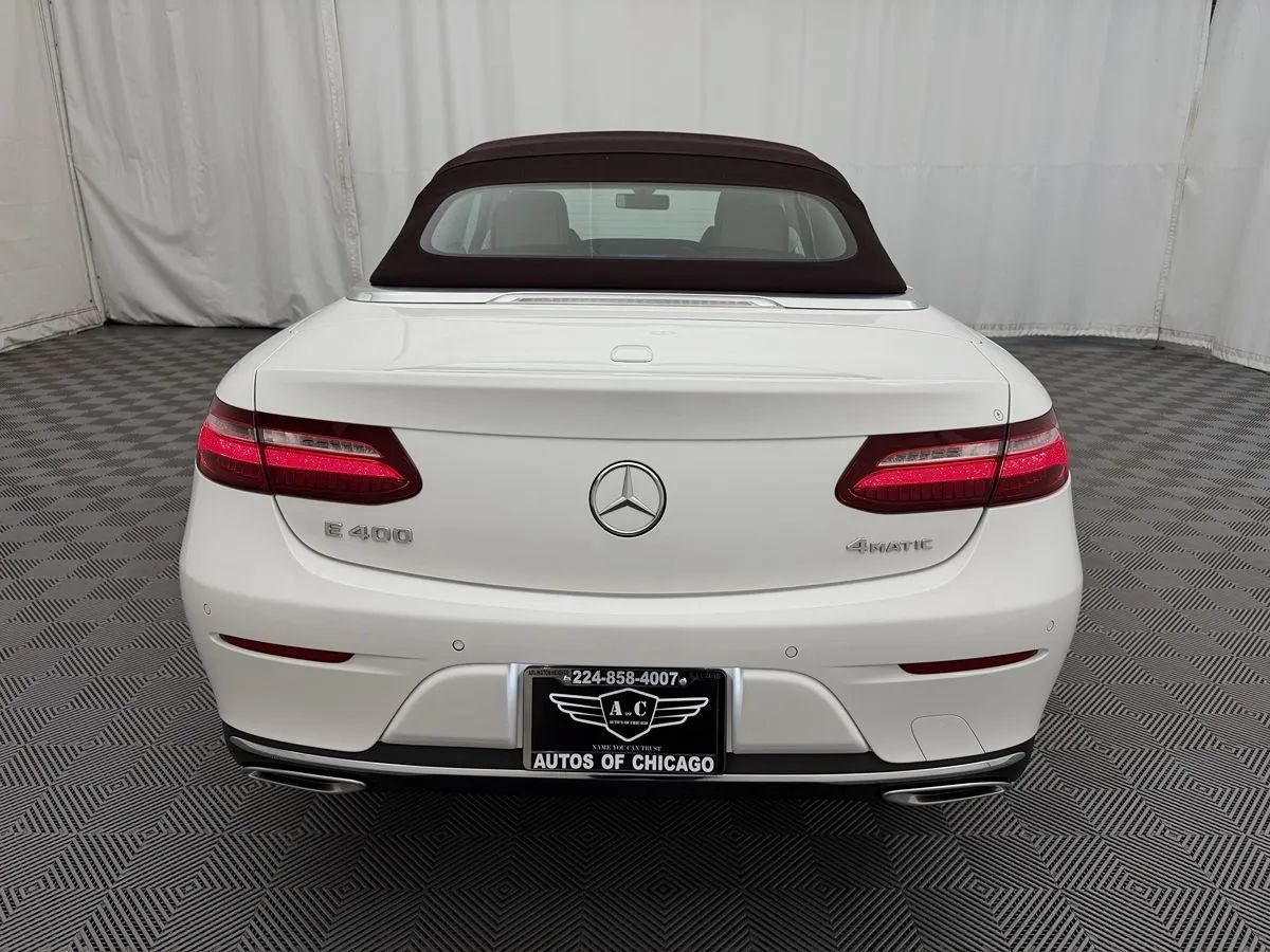 Used 2018 Mercedes-Benz E 400 4MATIC Cabriolet image 13