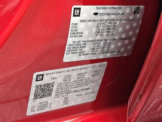 Used 2021 Chevrolet Silverado 1500 Custom w/ Safety Confidence Package AWD/4WD image 22