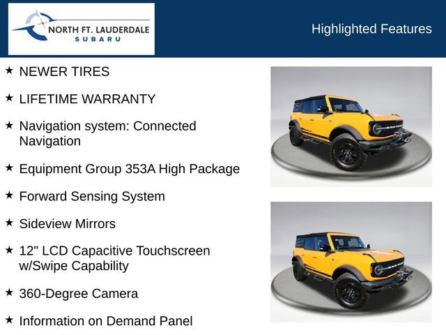 Used 2021 Ford Bronco Wildtrak image 7