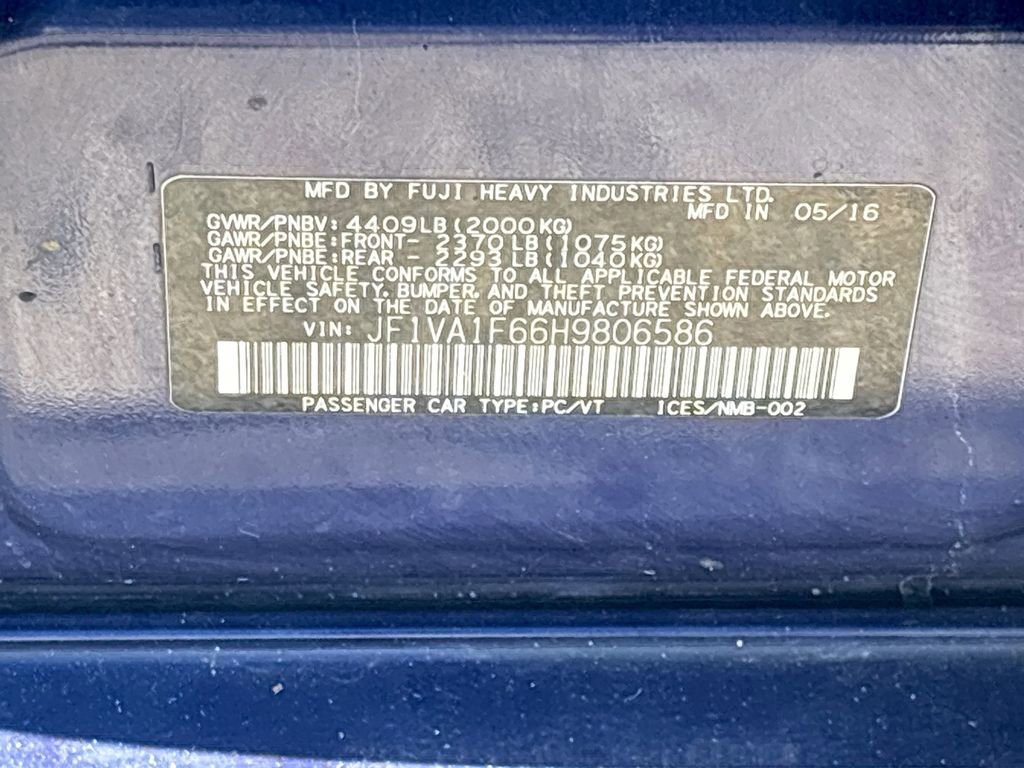 Used 2017 Subaru WRX Premium image 31