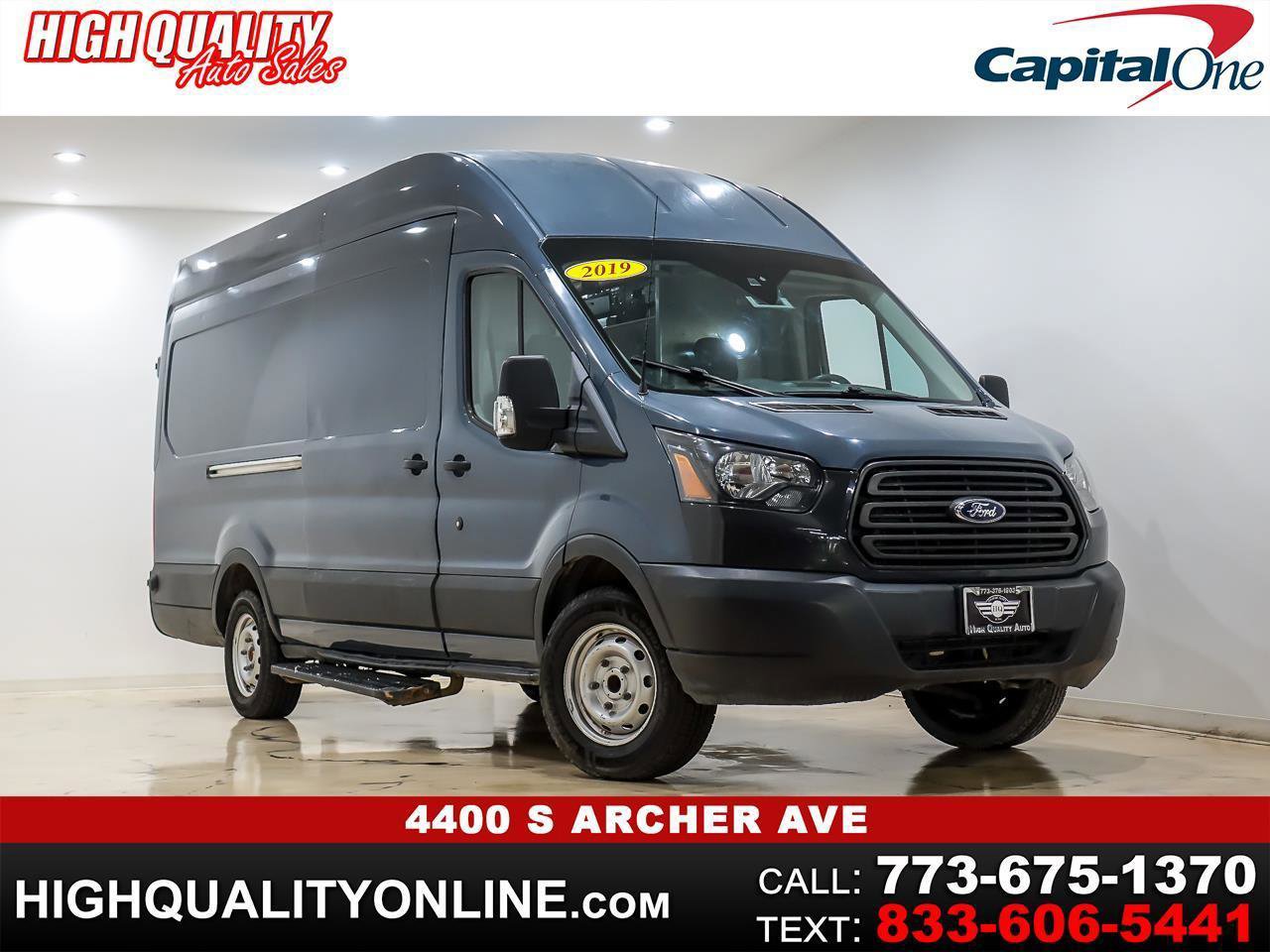 Used 2019 Ford Transit 250 148 High Roof Extended RWD image 1