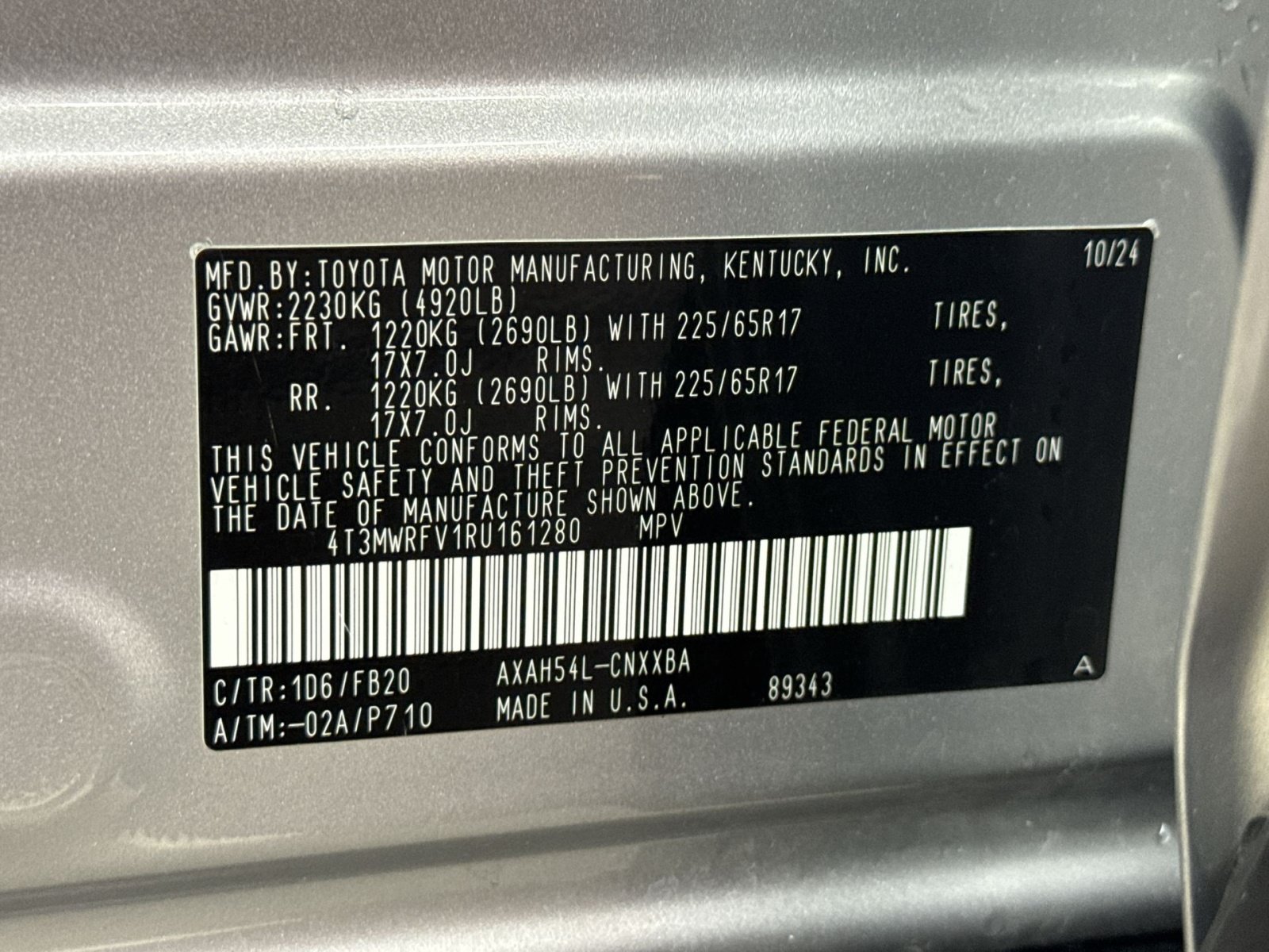Used 2024 Toyota RAV4 LE AWD/4WD image 41