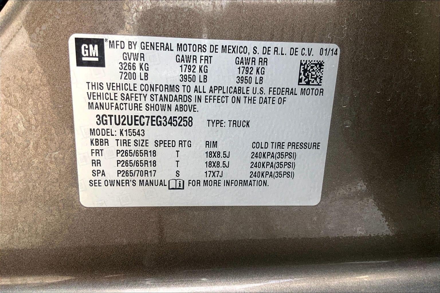 Used 2014 GMC Sierra 1500 SLE w/ SLE Value Package AWD/4WD image 32