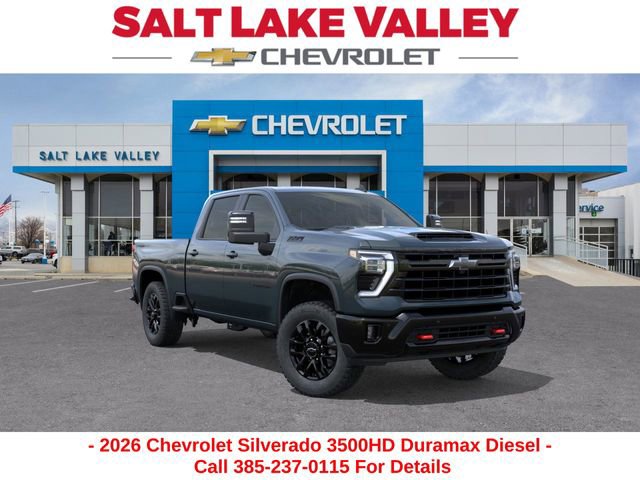 New 2026 Chevrolet Silverado 3500 LT w/ Trail Boss Package