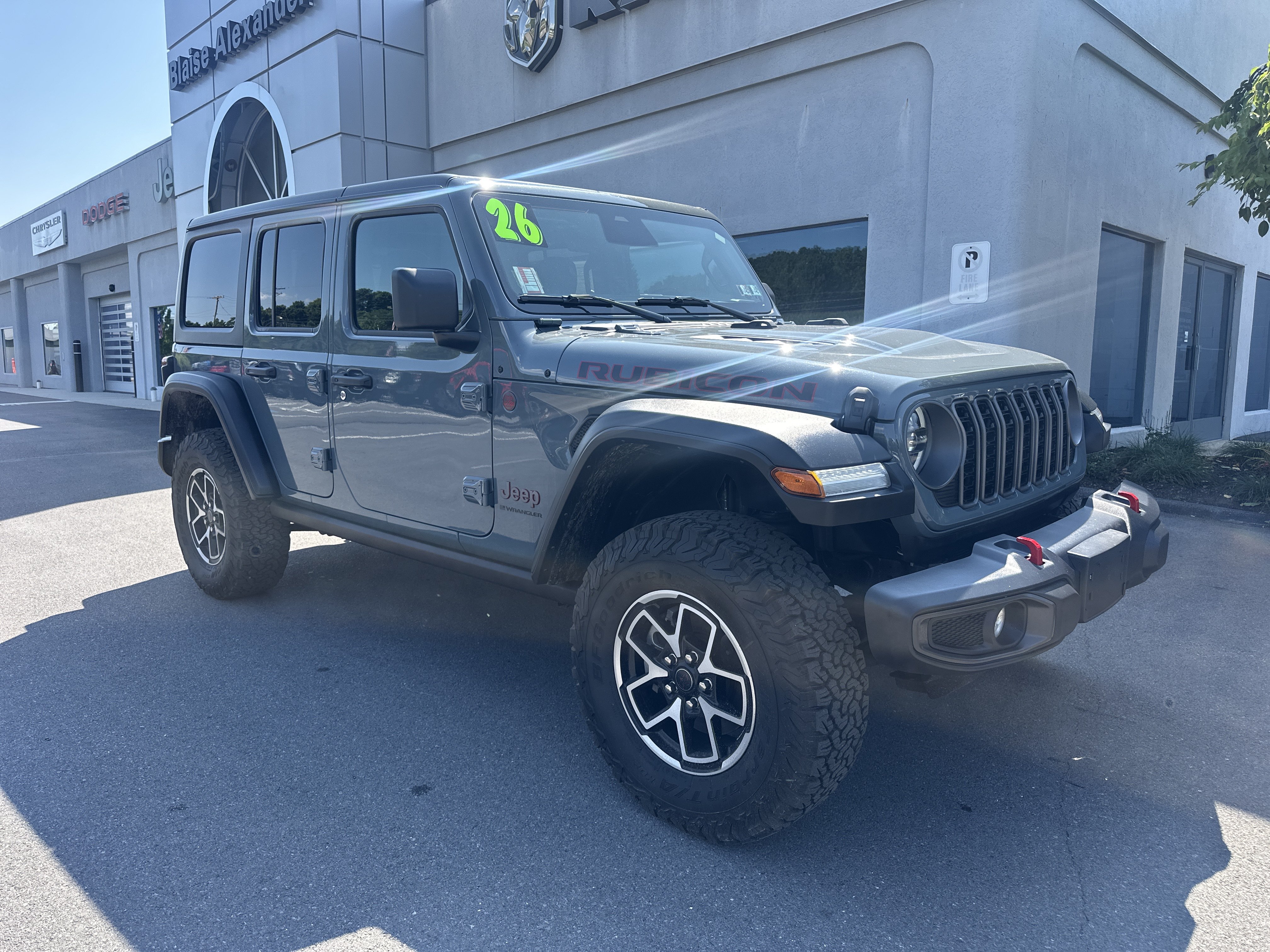Certified 2026 Jeep Wrangler Unlimited Rubicon
